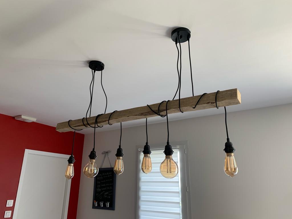 Suspensions Luminaires en bois Flotté - Chambre & Salon – Hoopzi