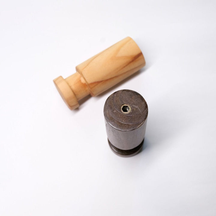 Patère murale en bois naturel Hoopzi