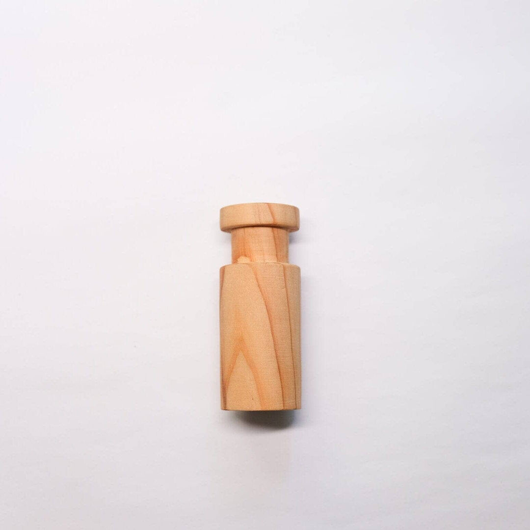 Patère murale en bois naturel Hoopzi