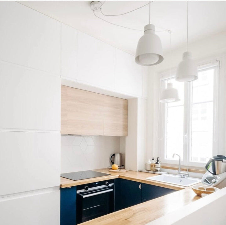 Suspension luminaire Hang 1 en lin Hang Hoopzi