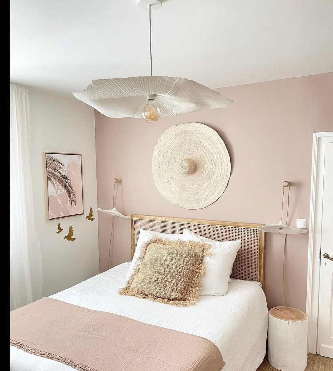 Suspension luminaire Hang 1 en lin Hang Hoopzi