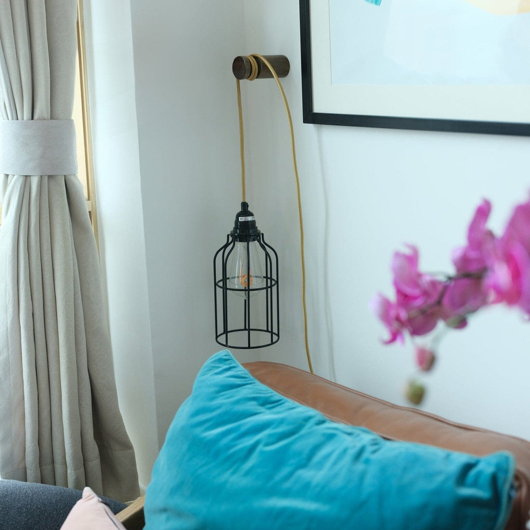 Patère murale en bois naturel Hoopzi