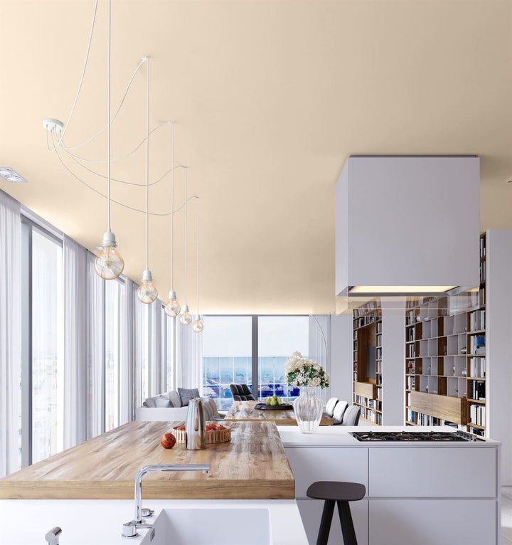 Suspension luminaire Hang-5 en lin Hang Hoopzi