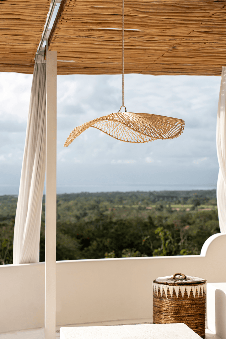 Ensemble luminaire Bali Chapeau Abat-jour Hoopzi