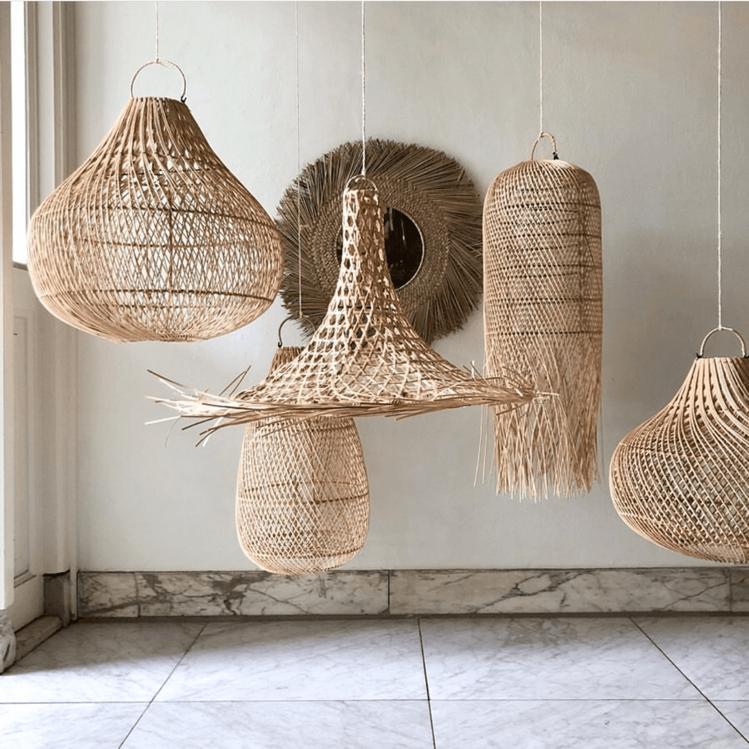 Ensemble luminaire Bali Squid Abat-jour Hoopzi