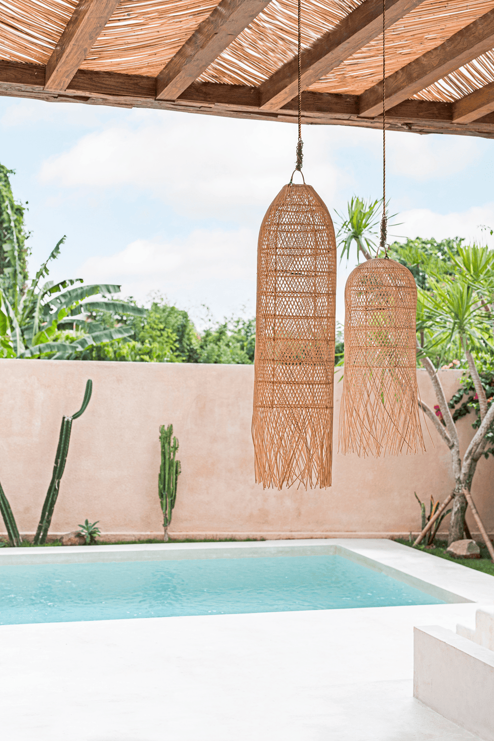 Ensemble luminaire Bali Squid Abat-jour Hoopzi