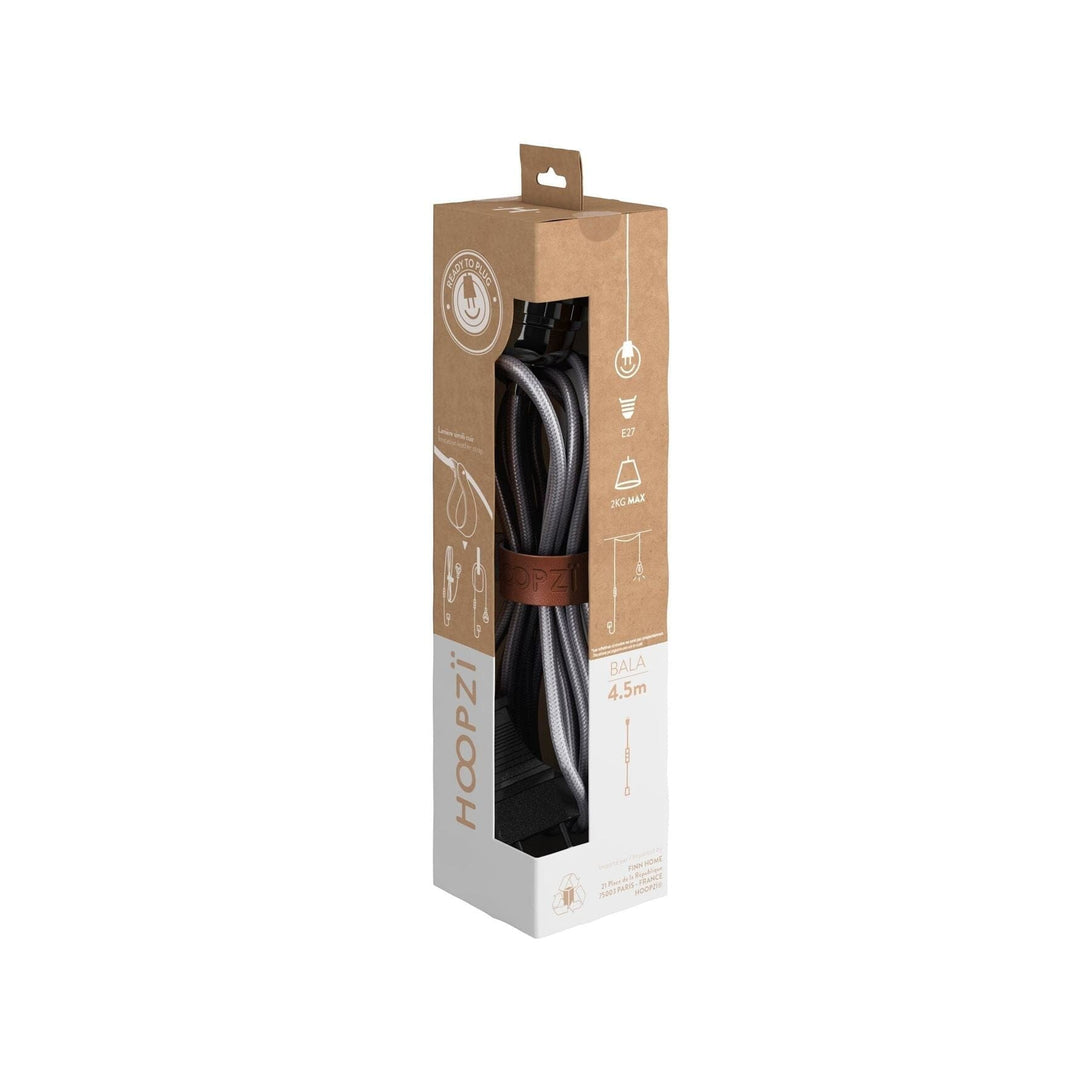 Suspension BALA Luxe - Cordon Naturel Tissé - 4,5 m Hoopzi