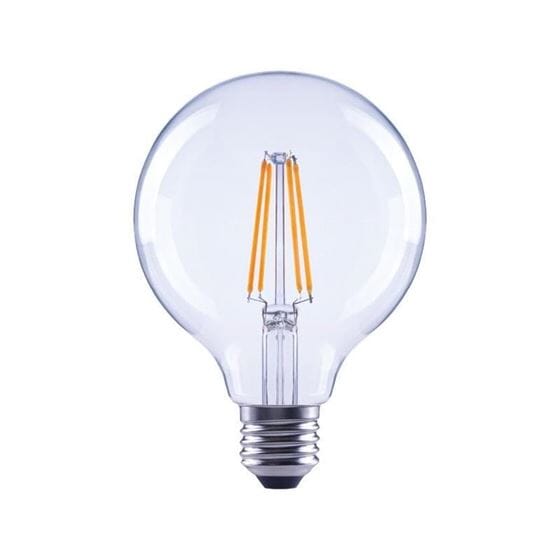 Ampoule LED Globe E27 4 Filaments G95 Claire Ampoule LED Hoopzi