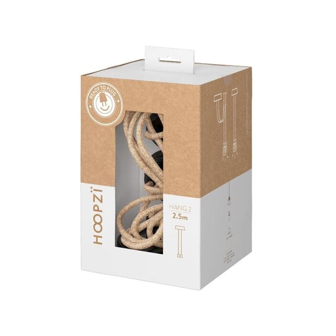 Suspension conditionnée, câble en ficelle dans la boîte