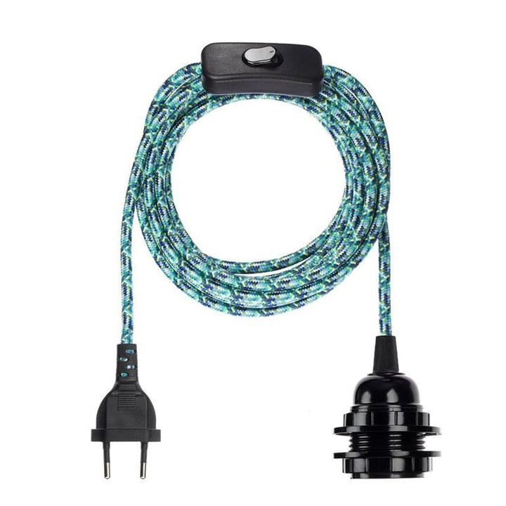 Exclusivité Internet Bala MOTIFS - Fil Electrique Tissu - Luminaire 4,5m Bala Hoopzi bala-motif-exclu-caraibe