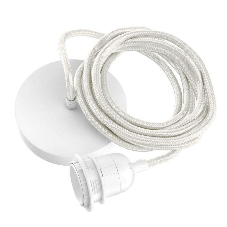 Hang-1 Suspension Plafonnier 1 Fil 2,50m Hoopzi hang-1-blanc-shine