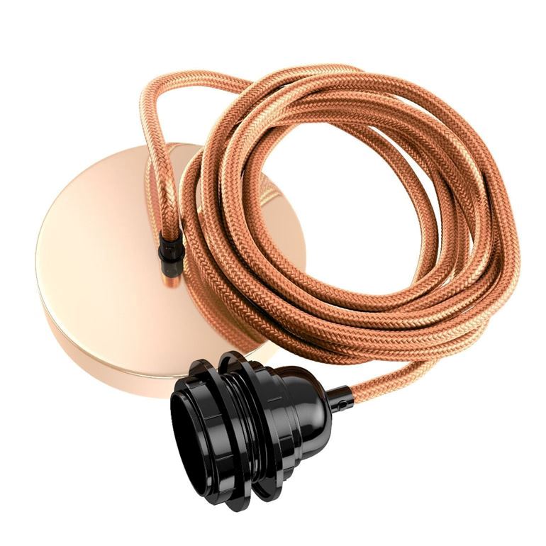 Hang-1 Suspension Plafonnier 1 Fil 2,50m Hoopzi hang-1-cuivre