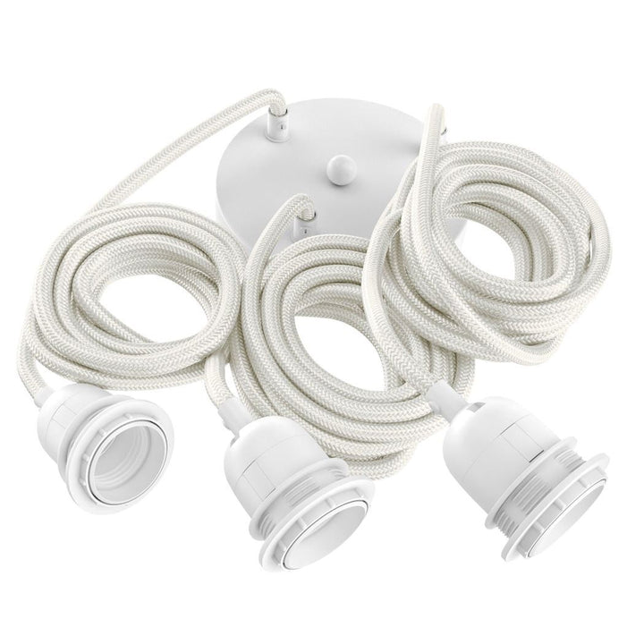 Hang-3 Suspension Plafonnier 3 Fils 2,50m Hoopzi hang-3-blanc-shine