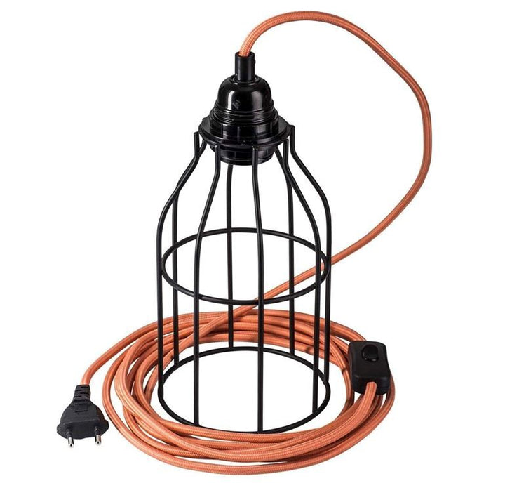 KIT Bala + Cage Fil Electrique Luminaire et son abat-jour Hoopzi kit-bala-corail