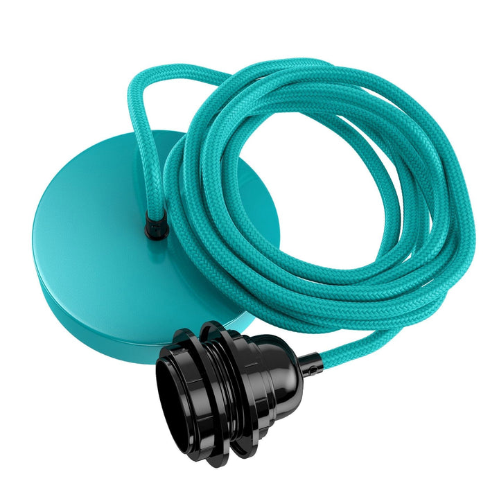 Fin de série Hang 1 - Suspensions 1 fil 3m Hang Hoopzi serie-turquoise
