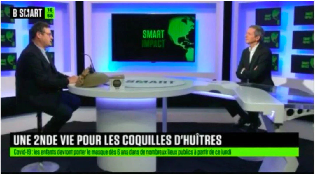 B SMART présente les abat-jour en coquilles d’huîtres recyclés