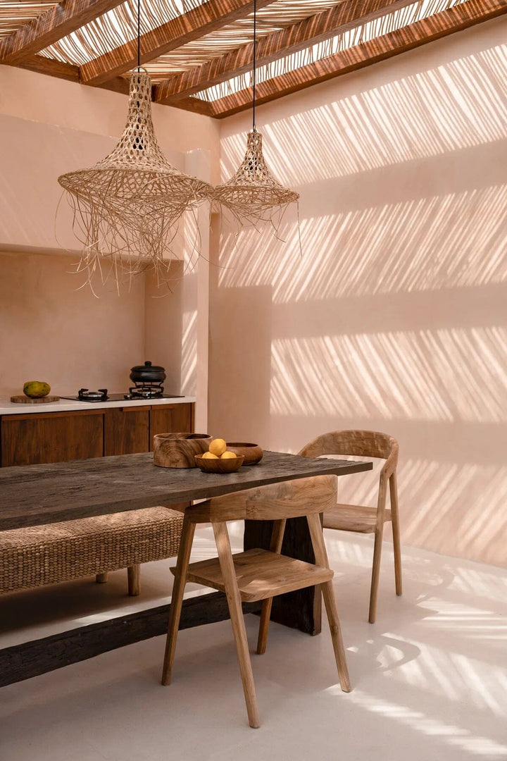 Mykonos abažur - Prirodno - M