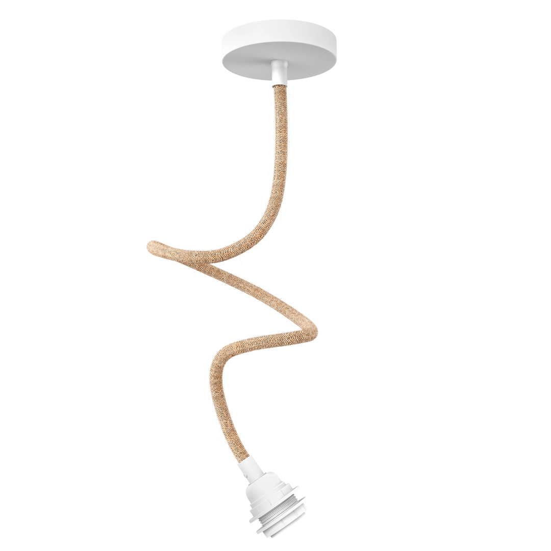 TWIST hanglamp – 1 lichtpunt, een lijn in beweging