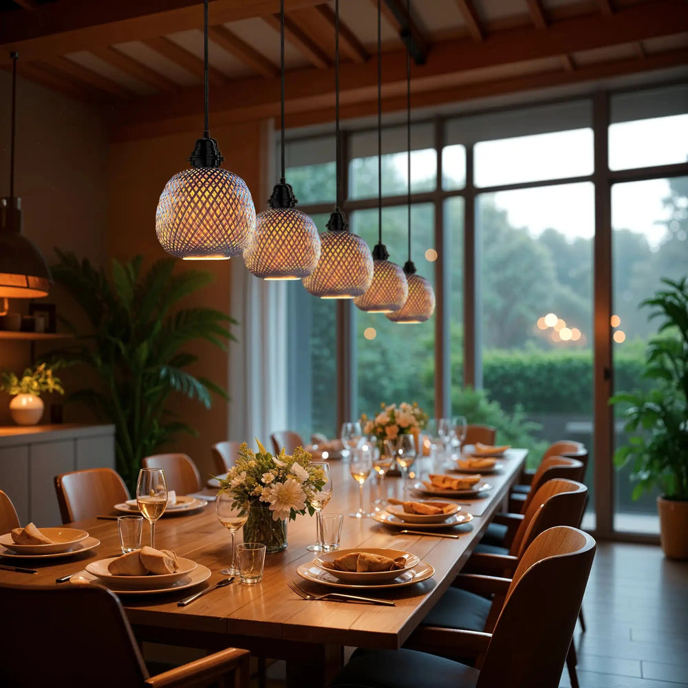 Nouveauté — Ampoule Led Floating Globe Bamboo Bronze Ampoule LED Hoopzi 