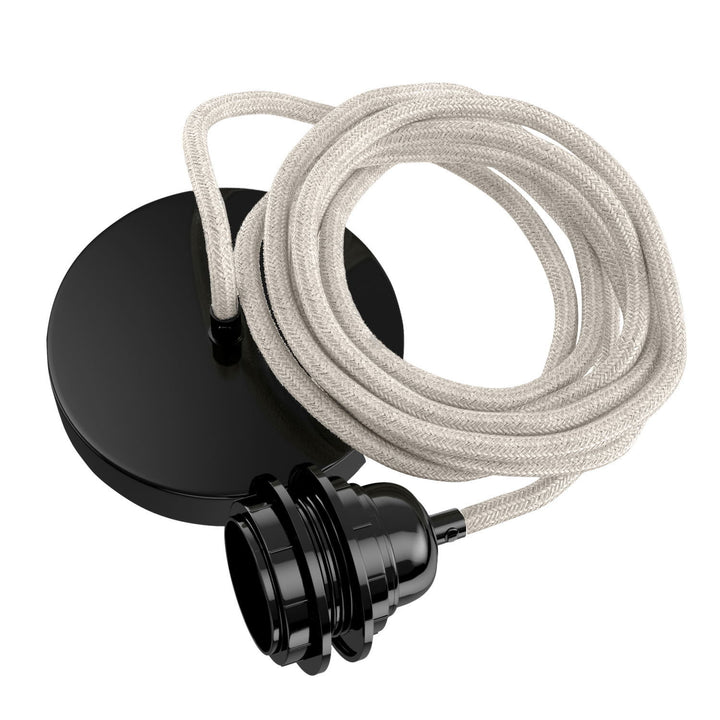 Sospensione per Illuminazione Hang 1 in Lino