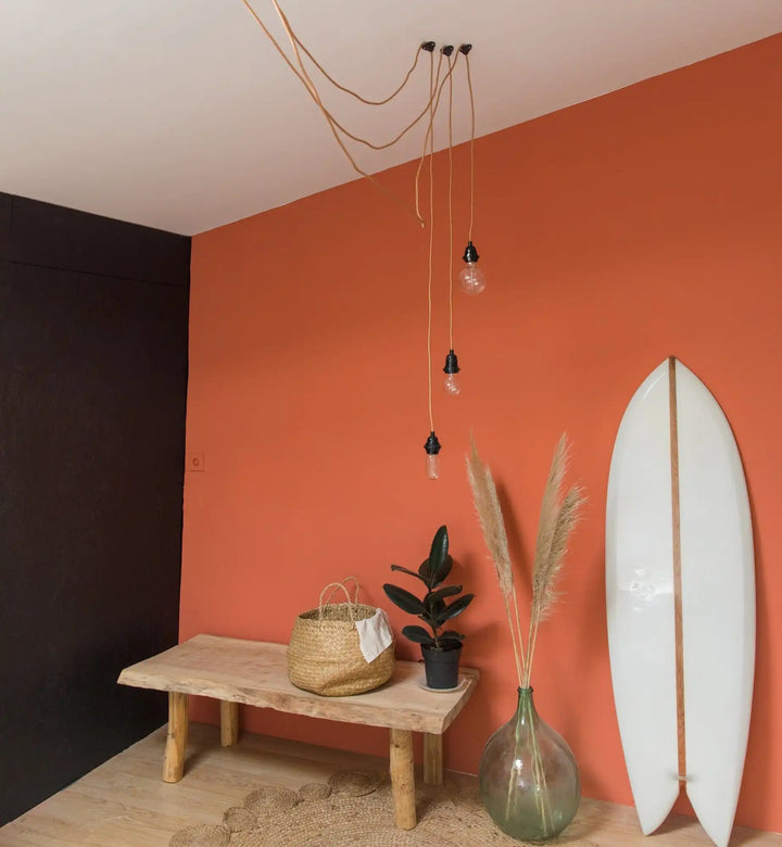 Sospensione per Illuminazione Hang 1 in Lino