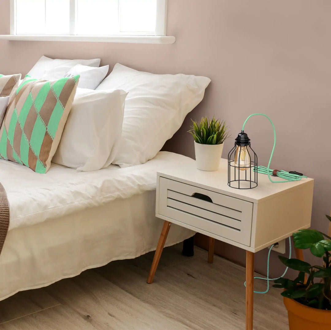 Exclusivité Internet BALA pastel - Câbles luminaires en tissu 4,5m