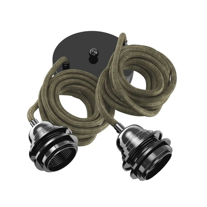 Sospensione per Illuminazione Hang 1 in Lino