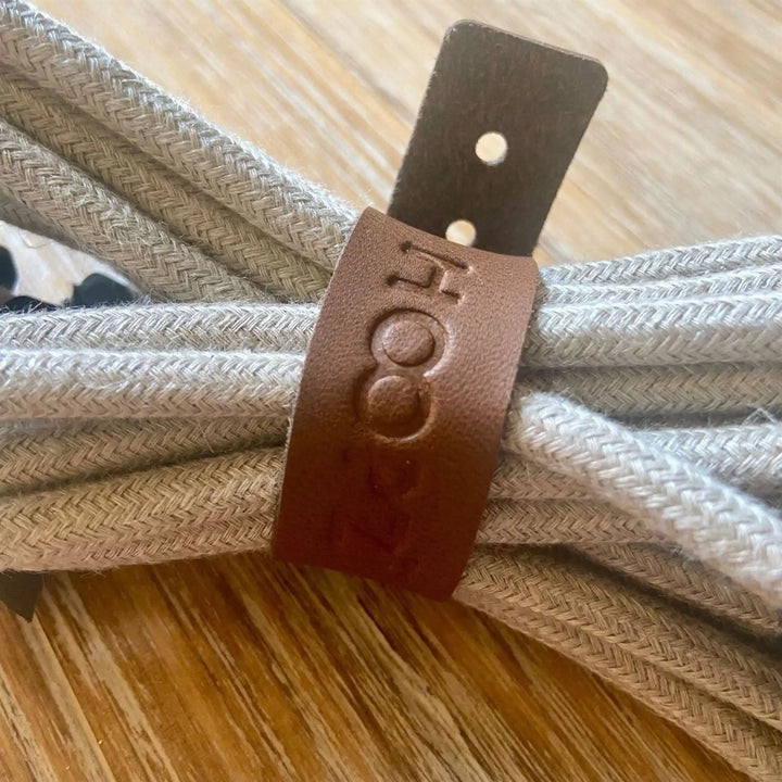 Câble luminaire Bala 4,5 m – Lampe baladeuse design en lin tissé