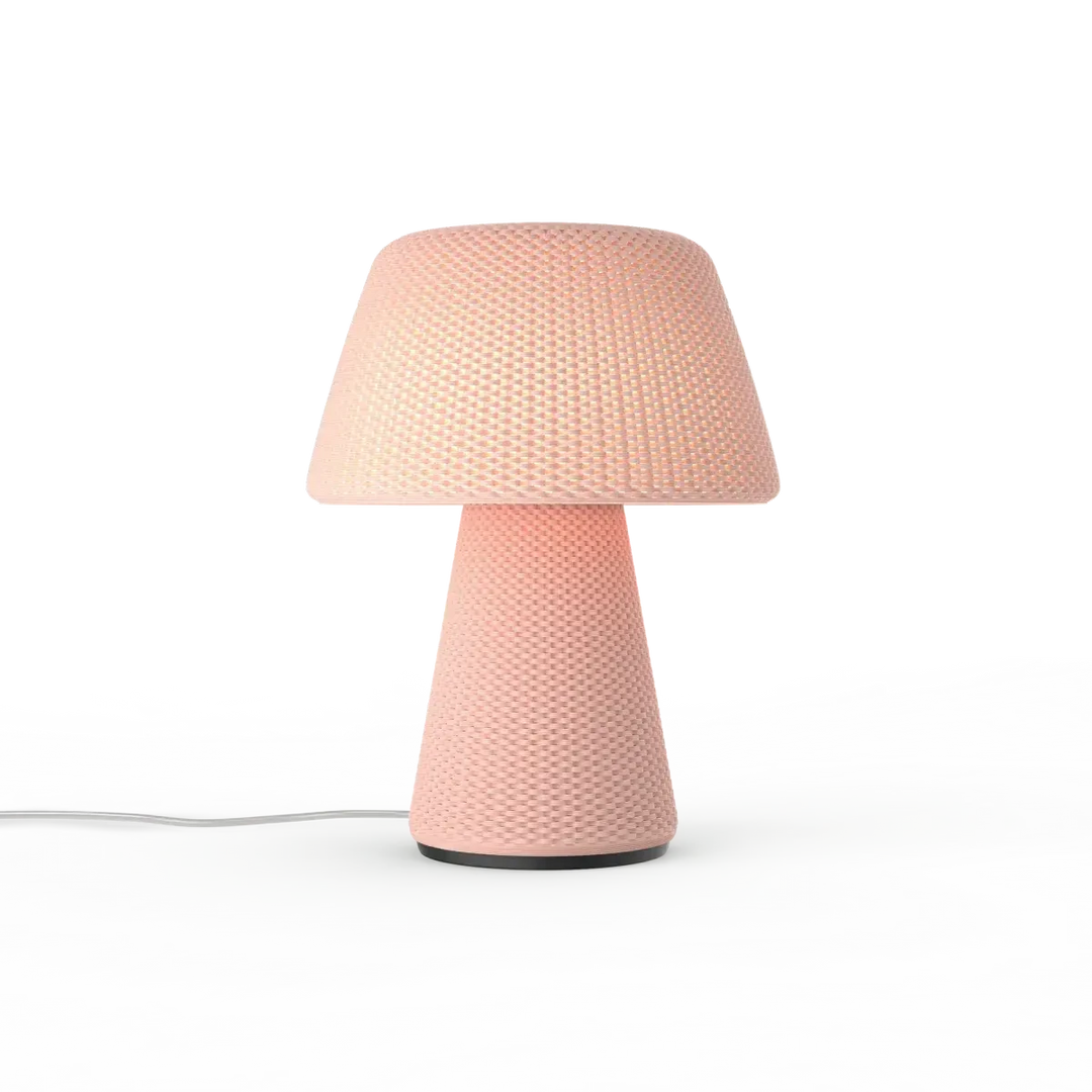 Voila - Abats-jours 3D Design, Personnalisable, Écoresponsable Abat-jour Hoopzi Rose 