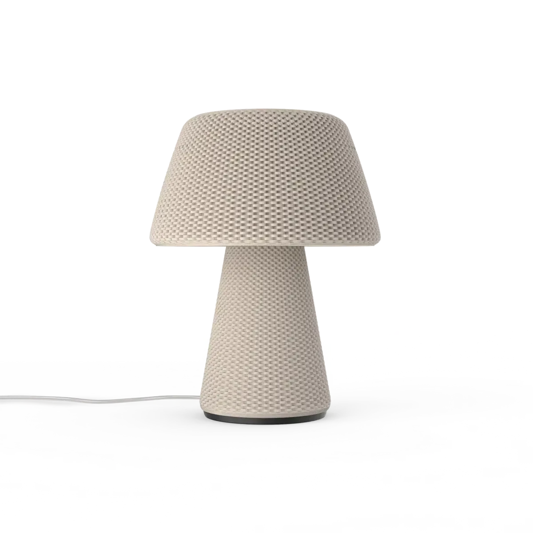 Voila - Abats-jours 3D Design, Personnalisable, Écoresponsable Abat-jour Hoopzi Beige 