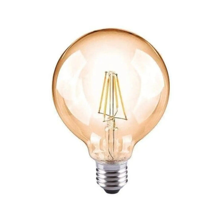 4W AMBER G95 LED bulb