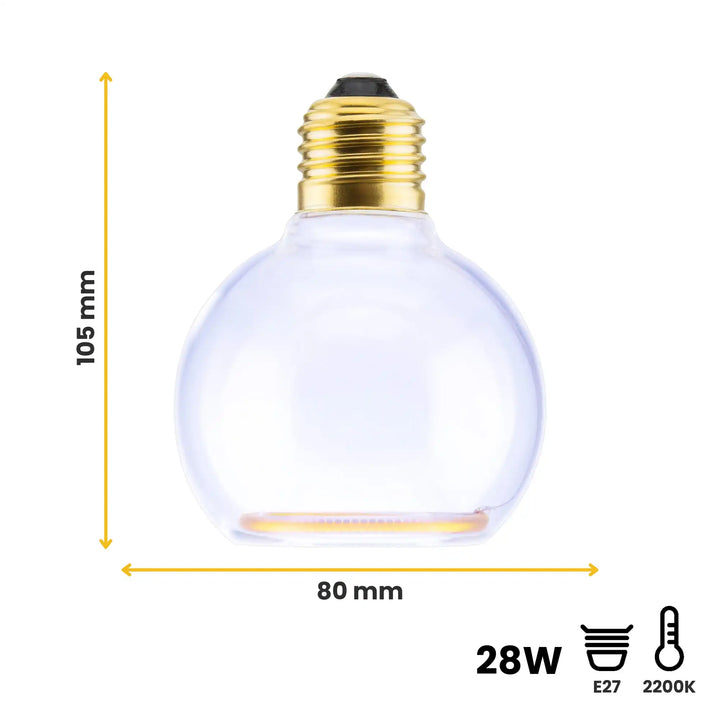 Ampoule Floating Globe dimensions 