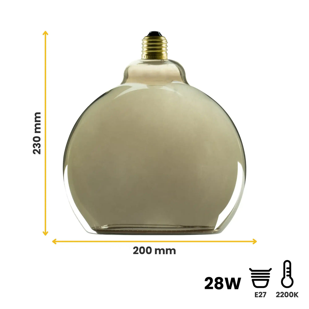 Dimensions Ampoule LED Floating Globe diamètre 200 