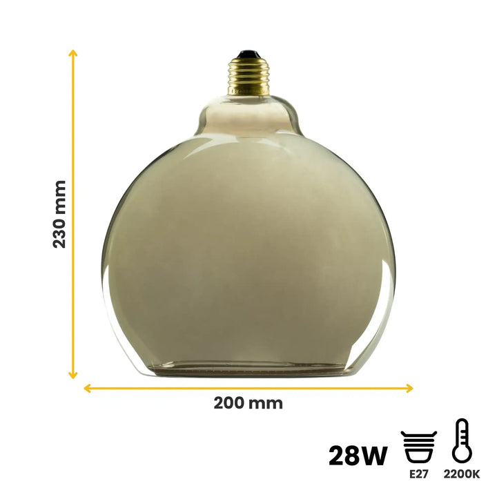 Dimensions Ampoule LED Floating Globe diamètre 200 