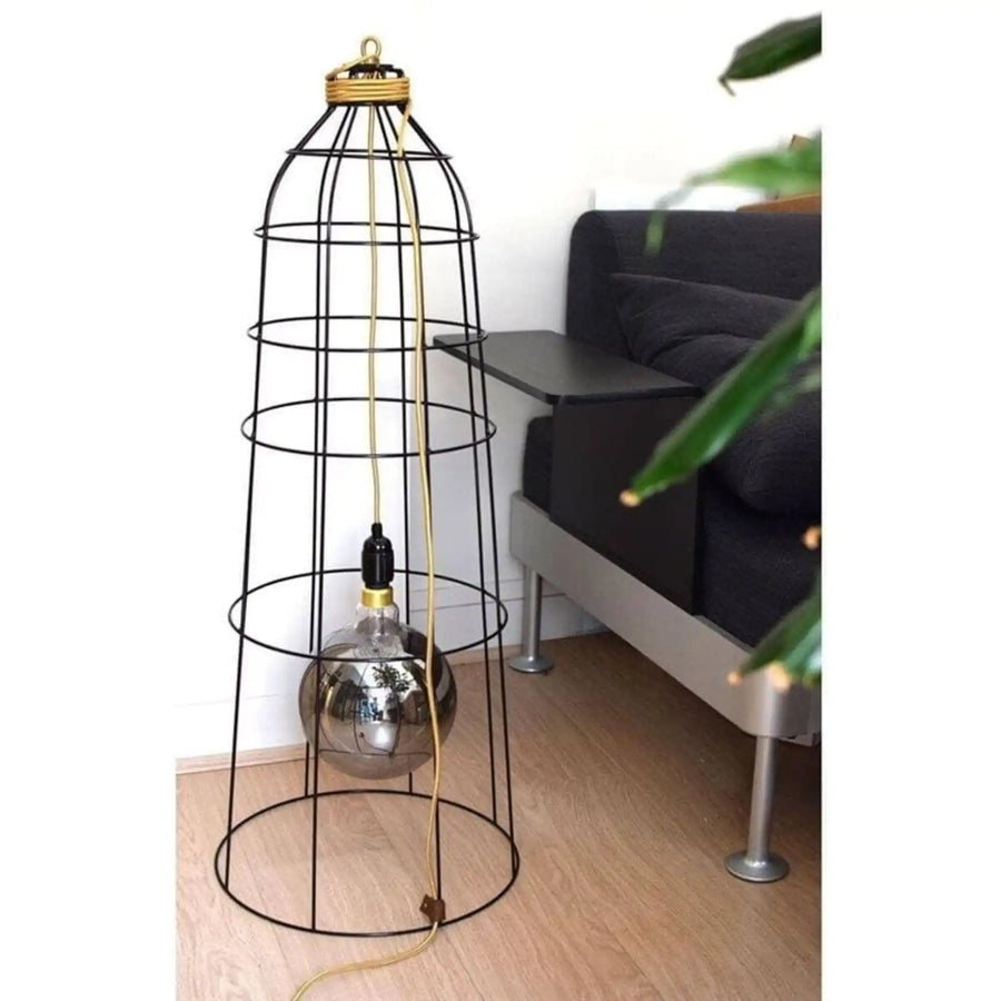Großer industrieller Lampenschirm Cage XXL