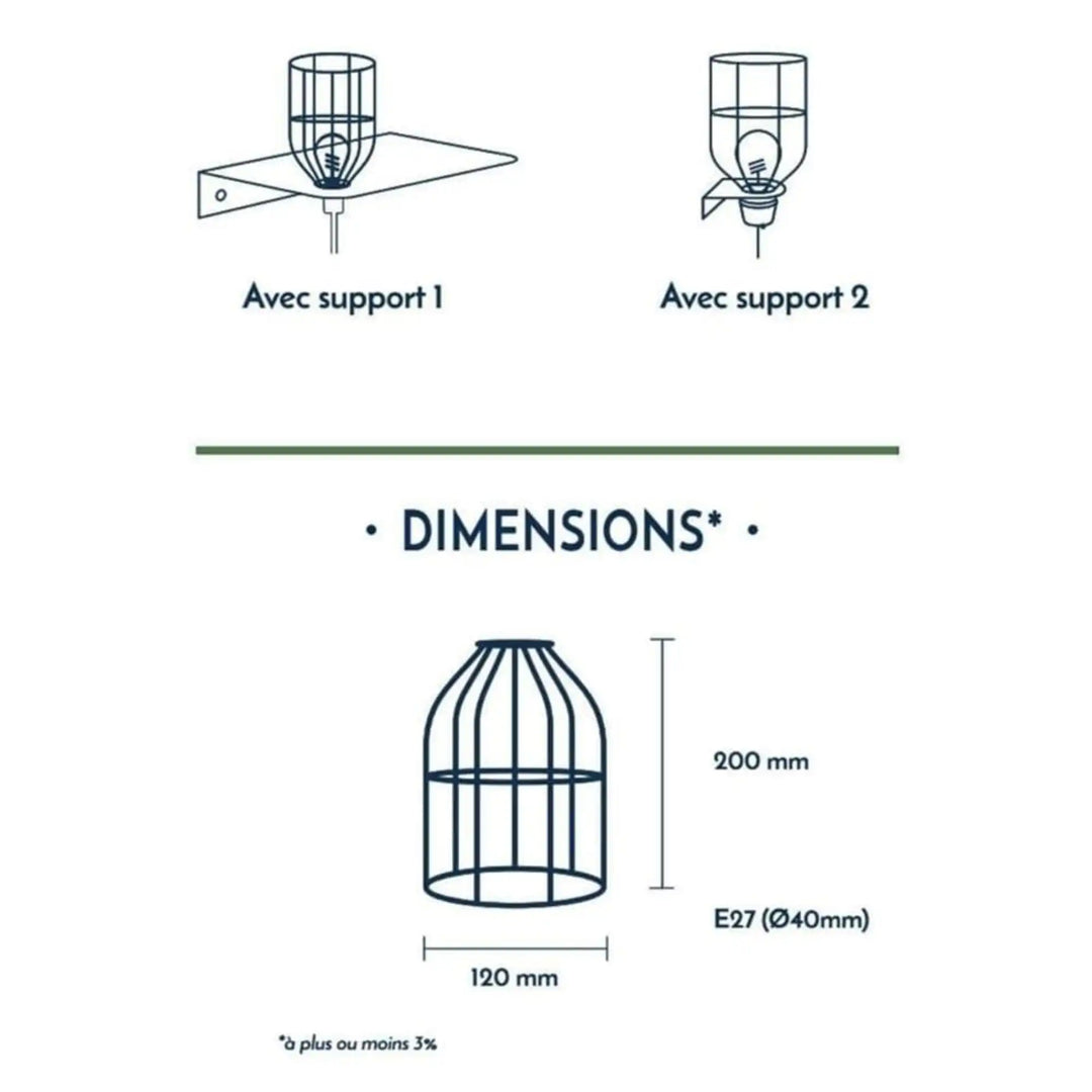 Kooi industriële lampenkap