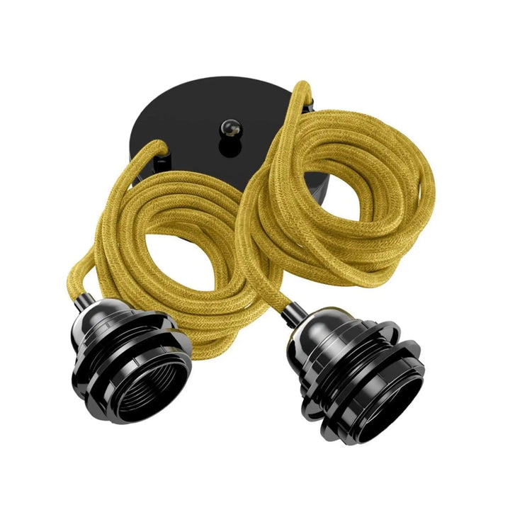 Sospensione per Illuminazione Hang 1 in Lino