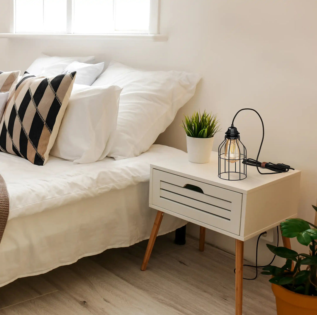 Zwarte tafellamp set – flexibele design lamp voor elk interieur