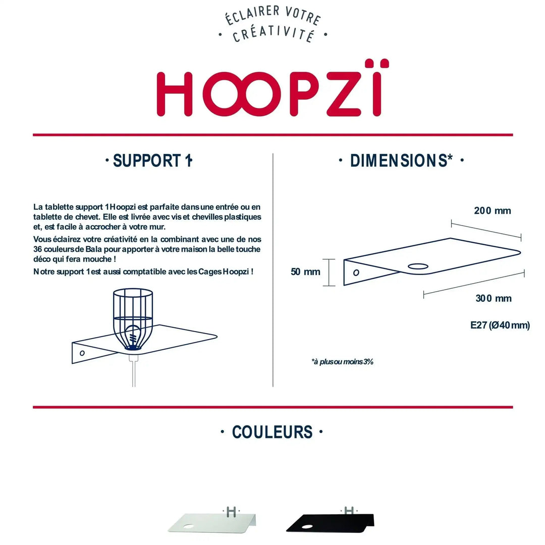 Gran lámpara de pared