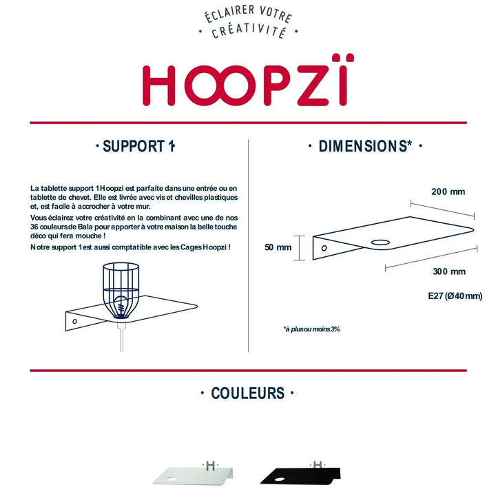 Gran lámpara de pared