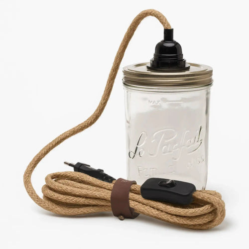 HOOPZI x Le Parfait® – Lampe Bocal en verre