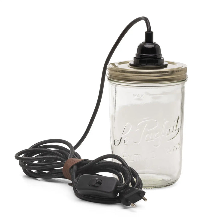 HOOPZI x Le Parfait® – Lampe Bocal en verre