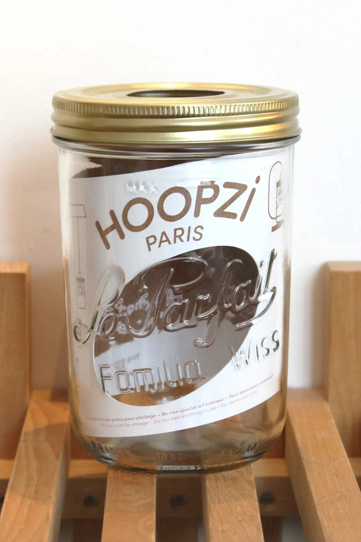 HOOPZI x Le Parfait® – Lampe Bocal Iconique