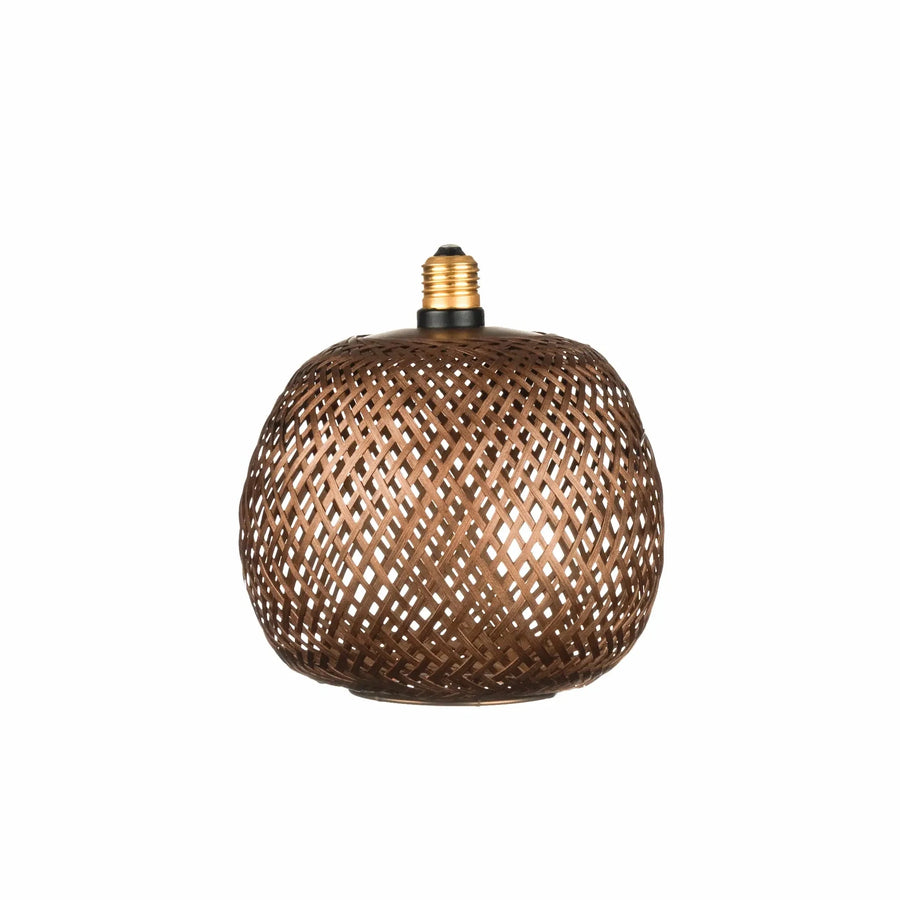 Nouveauté exclusive — Ampoule Led Floating Globe Bamboo Bronze Ampoule LED Hoopzi 