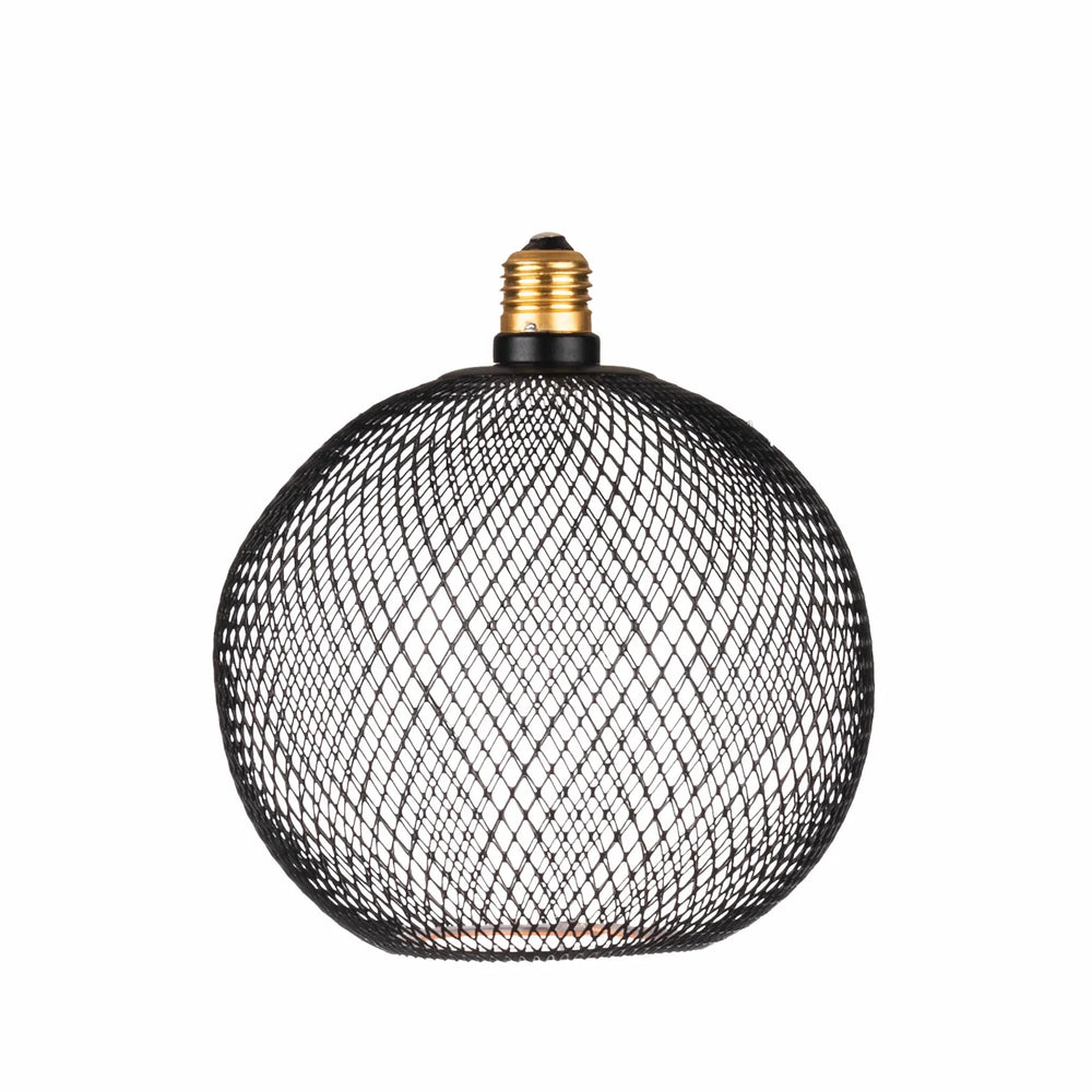 Nouveauté – Ampoule LED E27 Floating Cage noire Ampoule LED Hoopzi 