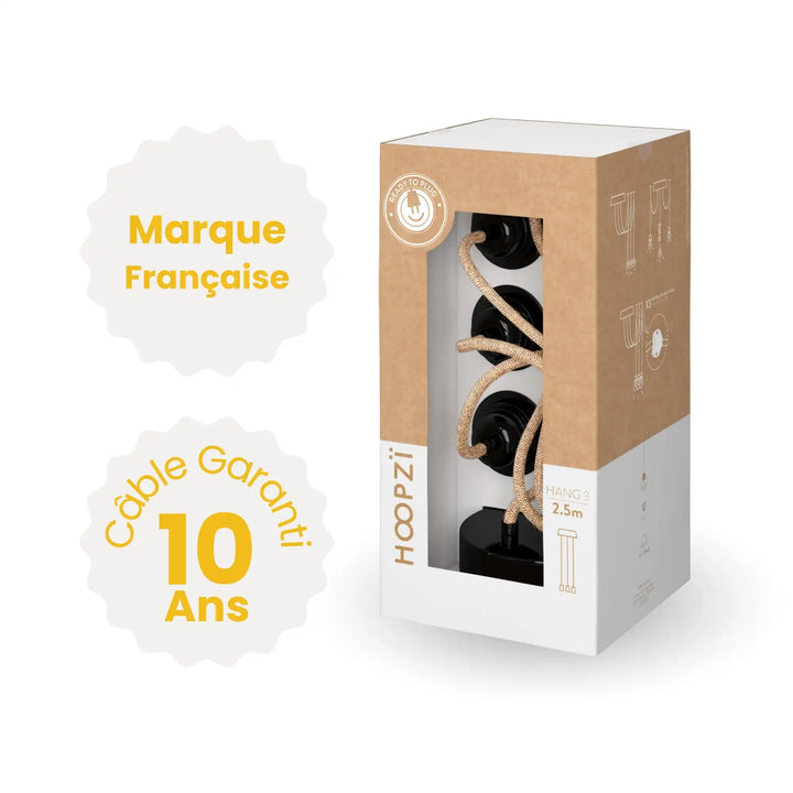 Suspension HANG 3 garantie 10 ans marque premium HOOPZI