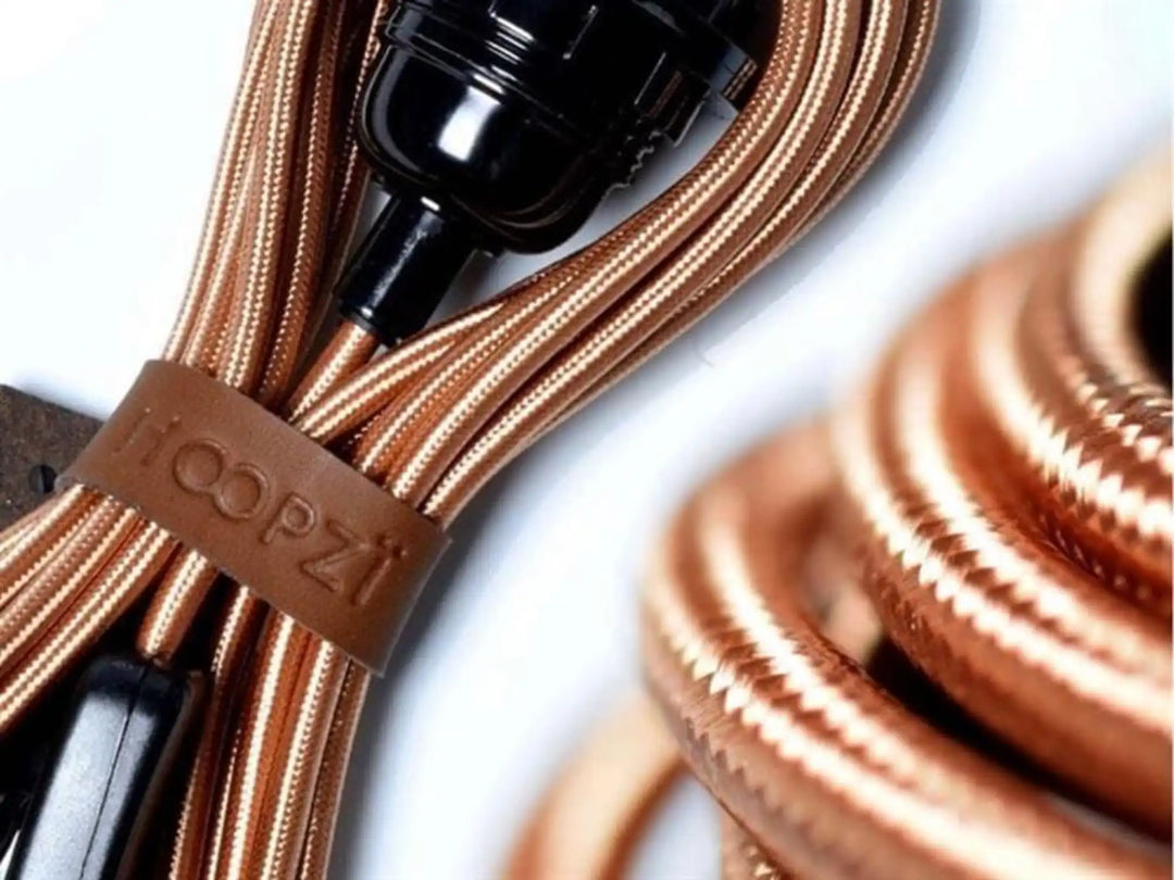 Câble luminaire BALA 4,5 m – Lampe baladeuse en tissu tissé - version luxe