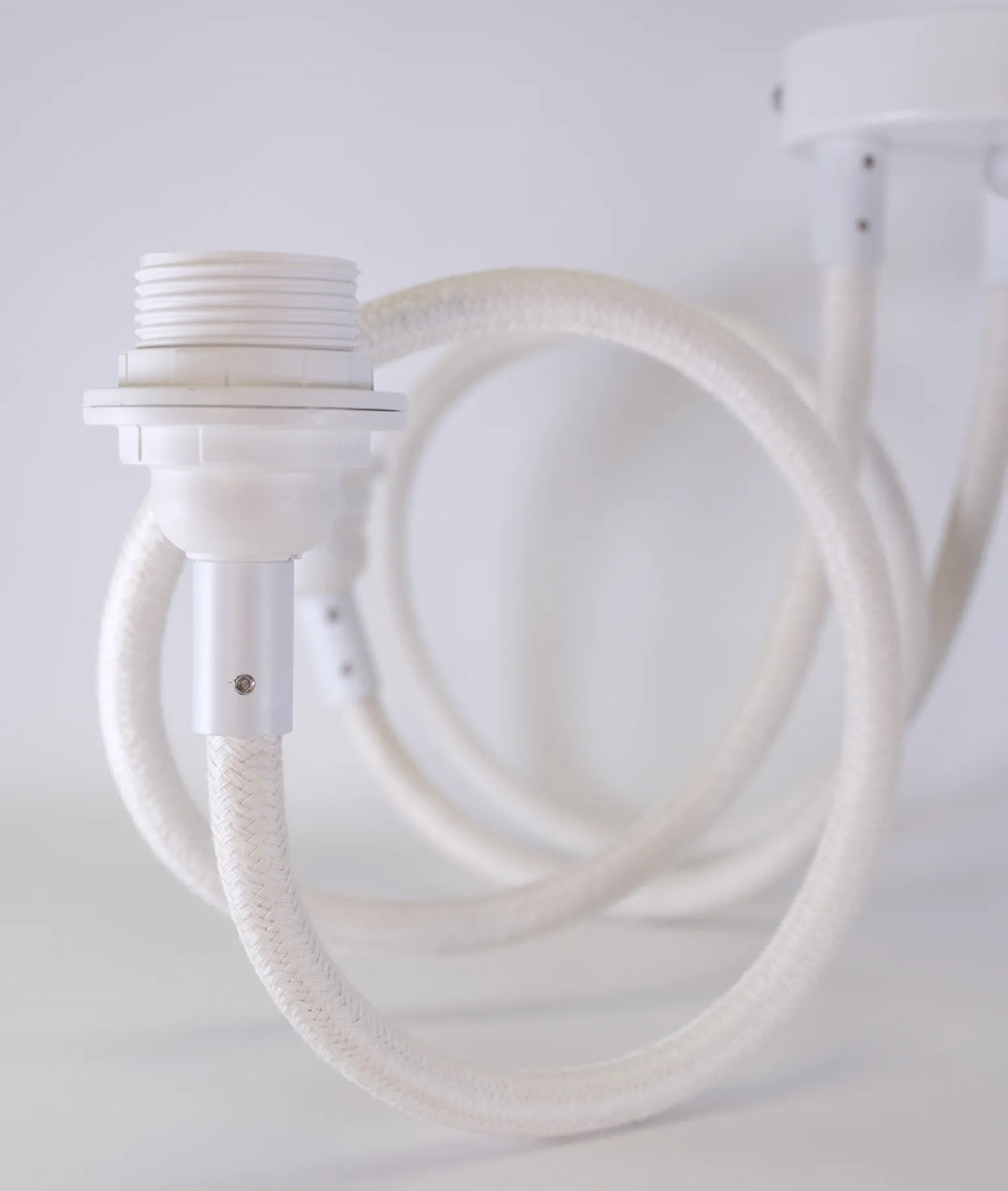 Suspension modulable TWIST lin blanc