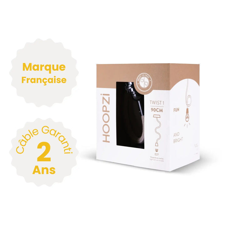 Suspension TWIST boite sans plastique HOOPZI
